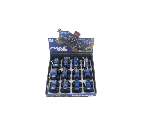 779-69 DUBLE SÜRTMELİ METAL DIECAST POLİS