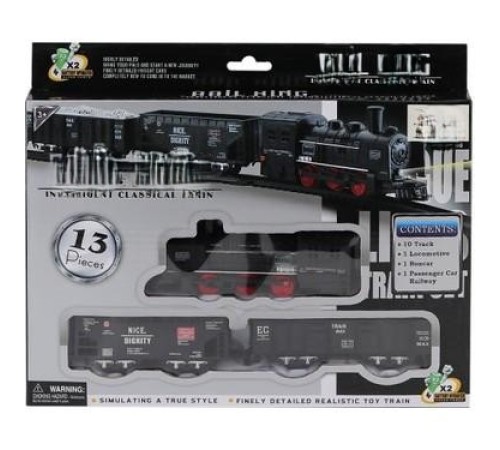 TL05 13 PARÇA IŞIKLI KLASİK TREN