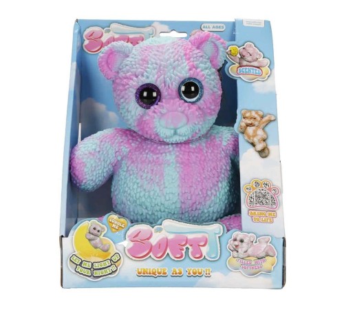 S01012331 FİGÜR SOFT BEAR DELUX KARAN PARLAYAN