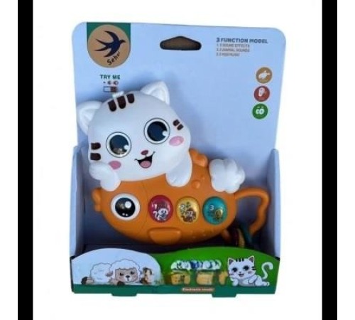 855-202D PİLLİ MÜZİKLİ KEDİ