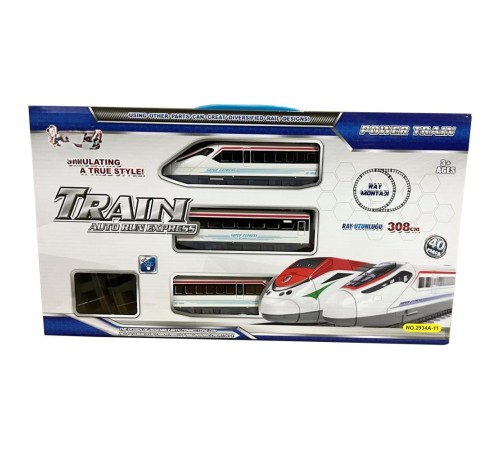 LE-2934A-11 40PCS ISIKLI 308CM HIZLI TREN SET