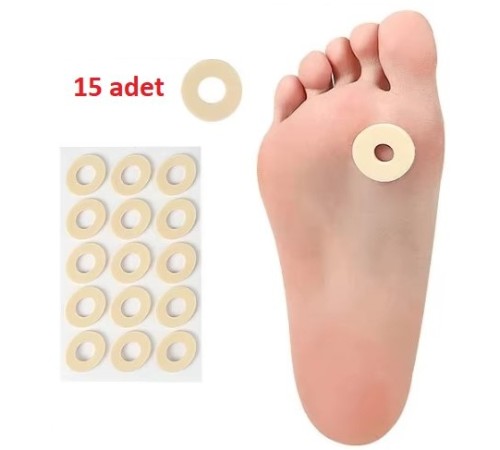 Ayak Nokta Pedi Sünger Yastık 15 li