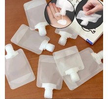 3 Adet 100ml Krem Şampuan Kabı Tekrar Kullanılabilir Set