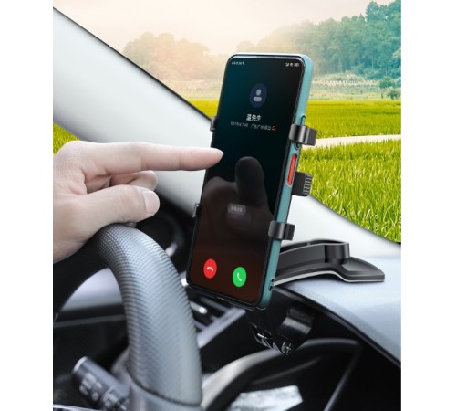 Araba Gösterge Üstüne Takılan 360 Oynar Başlıklı Telefon Tutucu