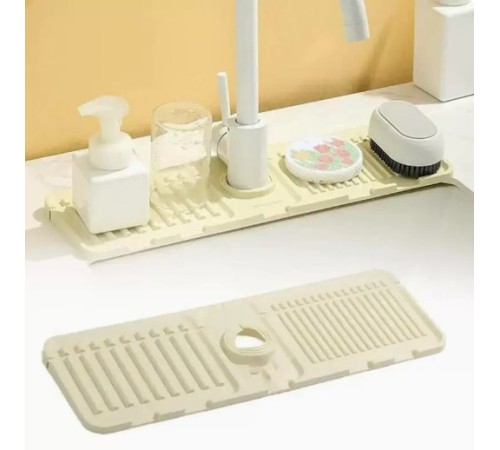 Mutfak Banyo Lavabo Kenarı Silikon Mat Gri