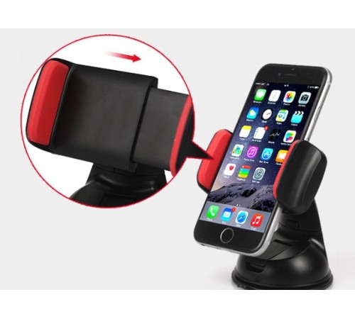 Araç İçi Torpido ve Cam Vakumlu Kısa Boy Telefon Tutucu