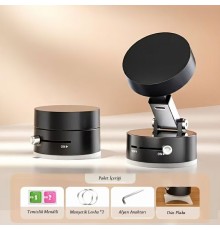 Mıknatıslı Katlanabilir Telefon Tutucu - Torpido ve Cam Uyumlu