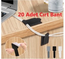 20 Adet Kendinden Yapışkanlı Cırt Cırtlı Bant