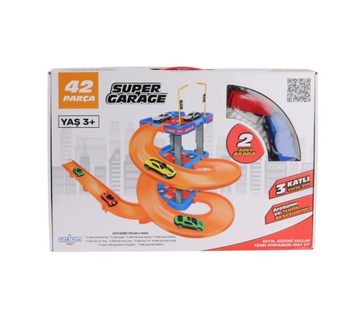 ER-201 SÜPER GARAGE OTOPARK SET