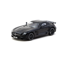 1/64 Model Araç Benz SLS AMG Coupé Black Series Black Metallic - Singapore Special Edition