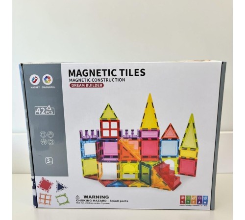 SH40761 42 PARÇA MAGNET STANDART SERİ RENKLİ BLOK