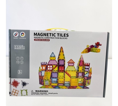 SH59705 110 PARÇA MAGNET STAN.SERİ RENKLİ BLOK