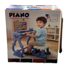 URT033-002 AYAKLI 37 TUŞ PİANO ORG - MAVİ