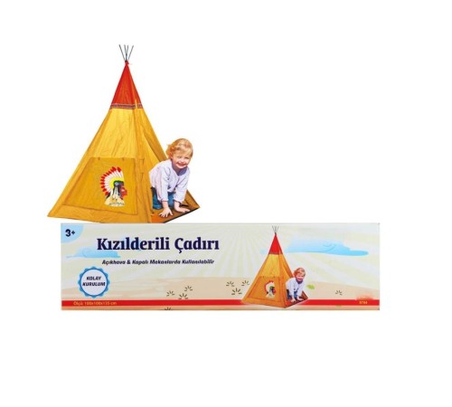 1008704 IPL-WCM-ÇADIR KIZILDERİLİ 100X100X135CM