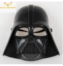 Çocuk Boy Yıldız Savaşları Darth Vader Maskesi ve 90 cm Pelerin Seti Siyah