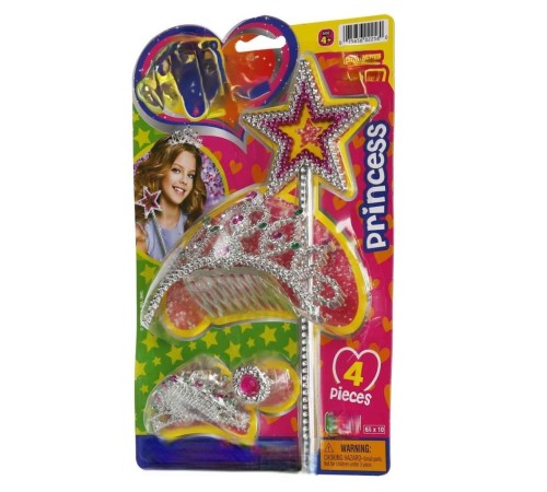 S01002256 KOKOŞ SET TAÇ/ASA SİMLİ 4PRÇ