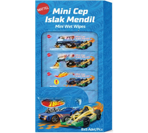 Islak Mini Cep Mendili 8'li