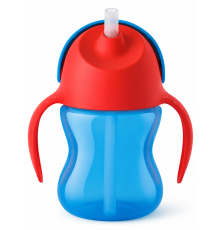 Avent Desenli Pipetli Bardak 200 ml Erkek