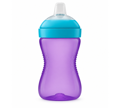 Yumuşak Uçlu Bardak 300 ml Mor