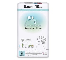 Premium Plus Uzun Ped 18 Adet