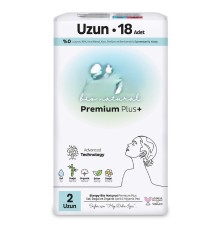 Premium Plus Uzun Ped 18 Adet
