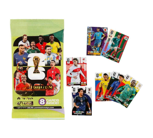 World Cup 2026 Adrenalyn XL Trading Card 8’li Paket