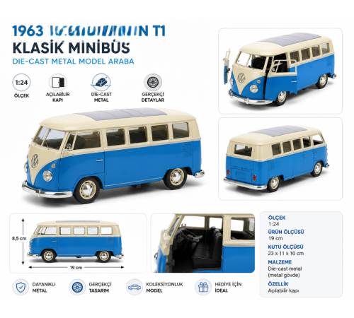 22095 1 24 1963 MODEL ARAÇ T1 BUS 12