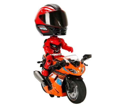1:14 Sesli ve Işıklı Çek Bırak Yarış Motosikleti