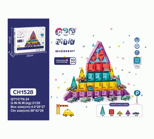 3.75CM Mini Blok 93 Parça