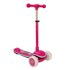 Sesli ve Işıklı 3 Tekerlekli Katlanabilir Scooter