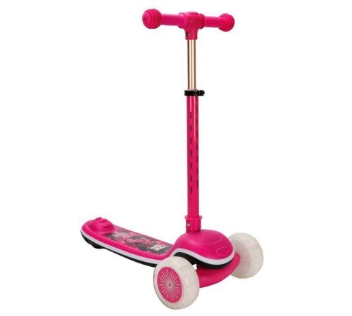 Sesli ve Işıklı 3 Tekerlekli Katlanabilir Scooter