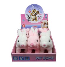 VRD10643 PELUŞ EVCİL TAVŞAN SESİ VE HAREKETLİ
