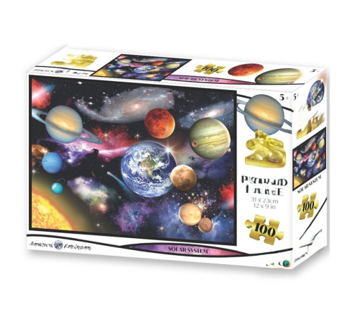 Solar Sistem Puzzle 100 Parça