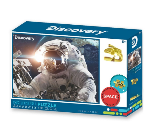 Uzayda Astronot Puzzle 100 Parça