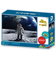 Ayda Astronot Puzzle 100 Parça