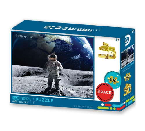 Ayda Astronot Puzzle 100 Parça
