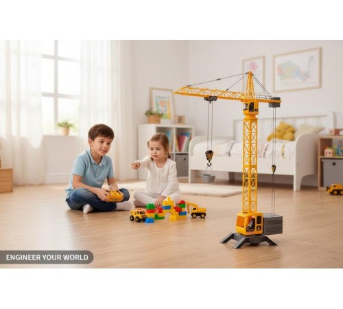SH5001 2.4G 1:12 UZK.KUM.KULE VİNÇ 9KN IŞK SES