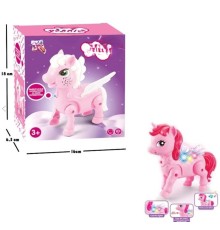 2570 YÜRÜYEN PİLLİ AT PEMBE