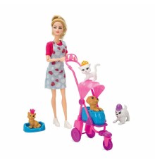 Annesi ve Sevimli Dostlar Manken Bebek