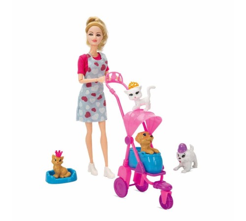 Annesi ve Sevimli Dostlar Manken Bebek