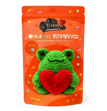 Yeni Başlayanlar İçin Kurbağa Amigurumi Örgü Kiti
