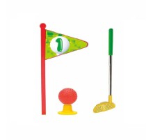 Mini Golf Oyun Seti - Sarı Top Çukuru