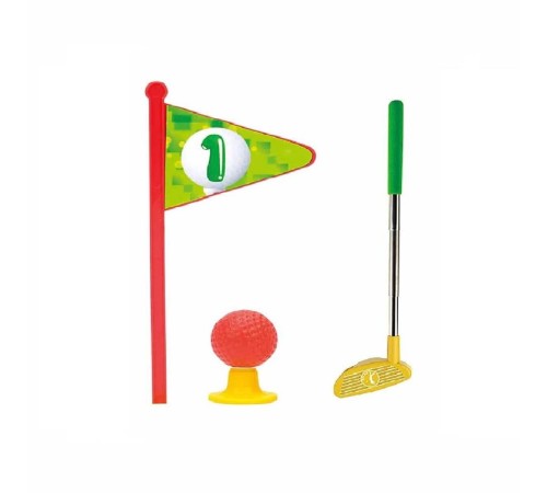 Mini Golf Oyun Seti - Sarı Top Çukuru