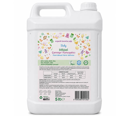 Baby Çamaşır Yumuşatıcısı 5lt