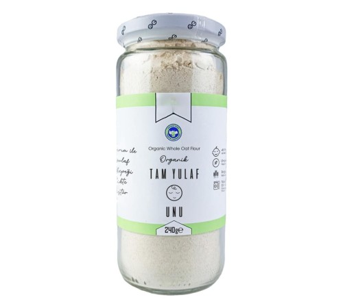 Natural Organik Tam Yulaf Unu 240gr
