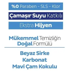 Premium Yüzey Temizlik Havlusu 100 Adet Çamaşır Suyu