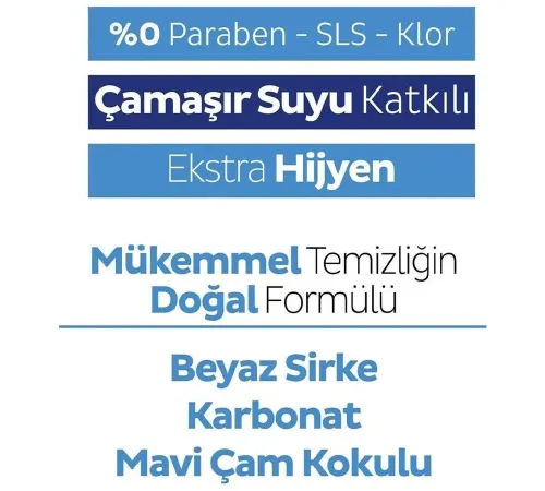 Premium Yüzey Temizlik Havlusu 100 Adet Çamaşır Suyu