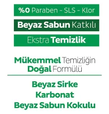 Premium Yüzey Temizlik Havlusu 100 Adet Beyaz Sabun
