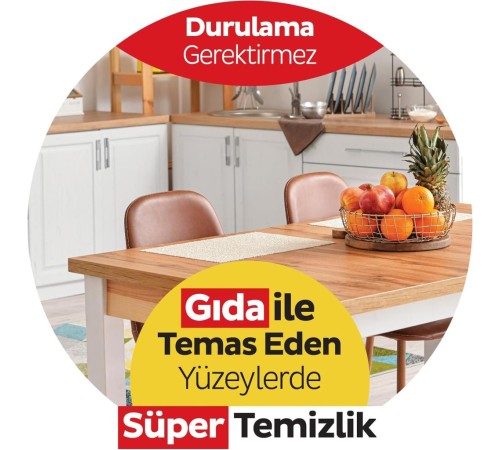 Mutfak Temizlik Havlusu 50 Adet Limon