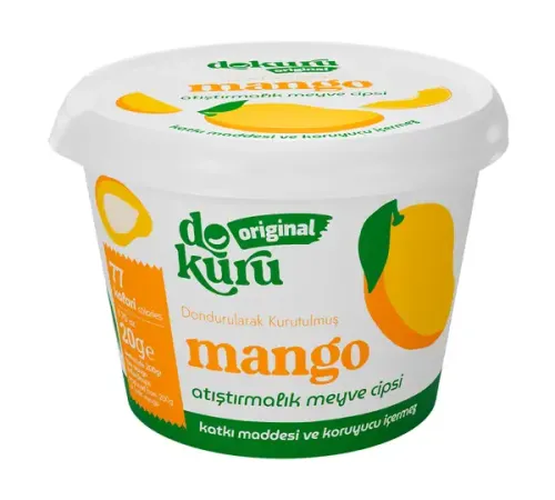 Original Mango Atıştırmalık Meyve Cipsi 20gr